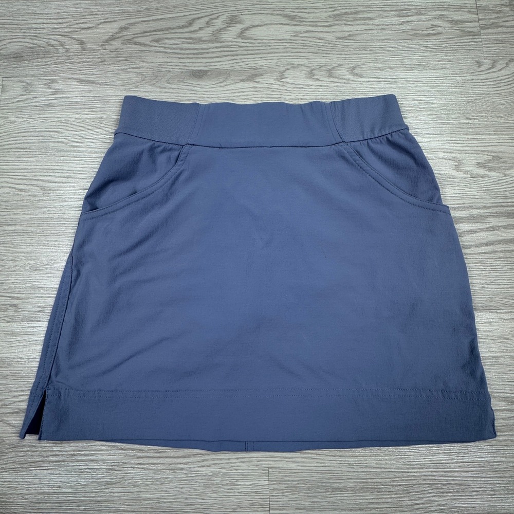 Columbia Women's Skort‎ Anytime Casual  XS Blue/Purple Hiking Athletic Skirt
